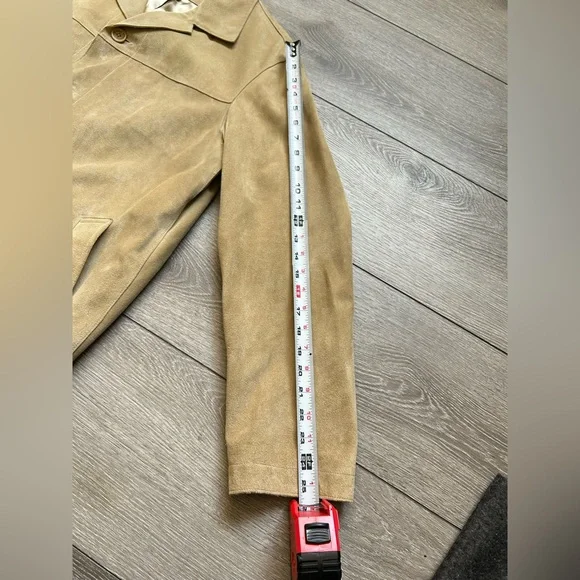 Banana Republic Tan overcoat Jacket - Picture 3 of 14